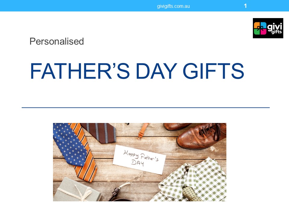 Personalised Father's Day Gifts