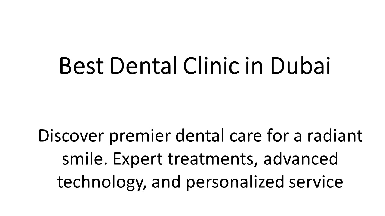 Dental Clinic in Dubai