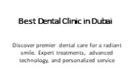 Dental Clinic in Dubai