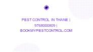Pest Control in Thane