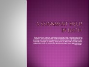 assigment