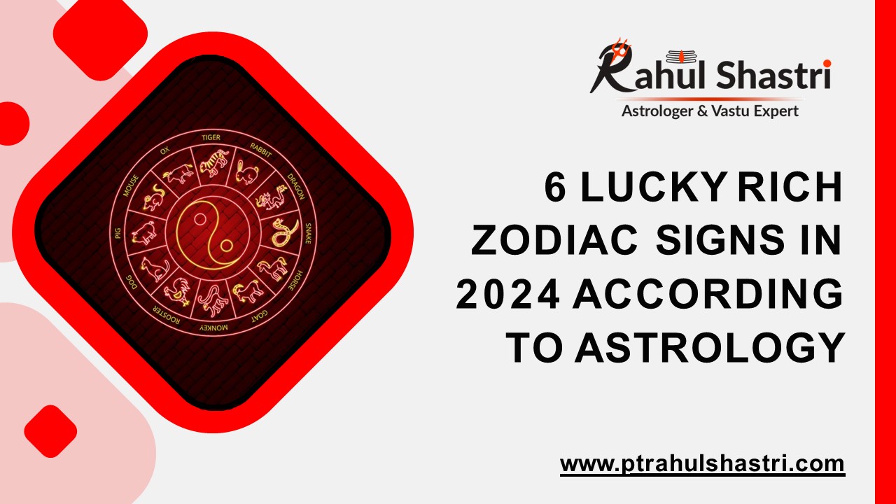 PPT – 6 lucky rich zodiac signs in 2024 according to astrology ...