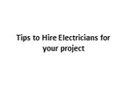 Hire electricians in Vancouver from PSALM Electrics