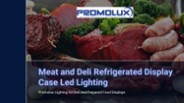 Meat and Deli Refrigerated Display Case Led Lighting