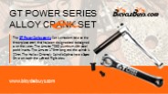GT Power Series Alloy Crank Set