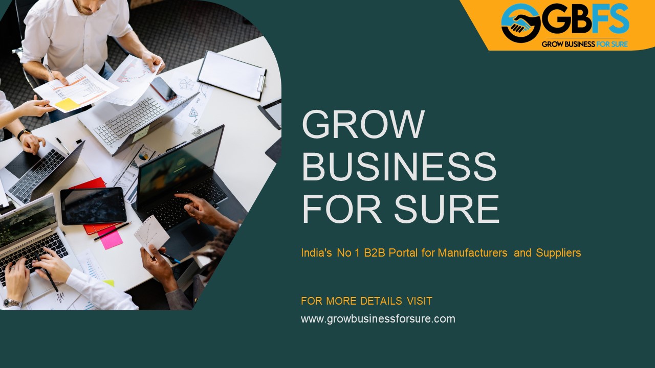 Indian B2B Portal for Manufacturers and Suppliers