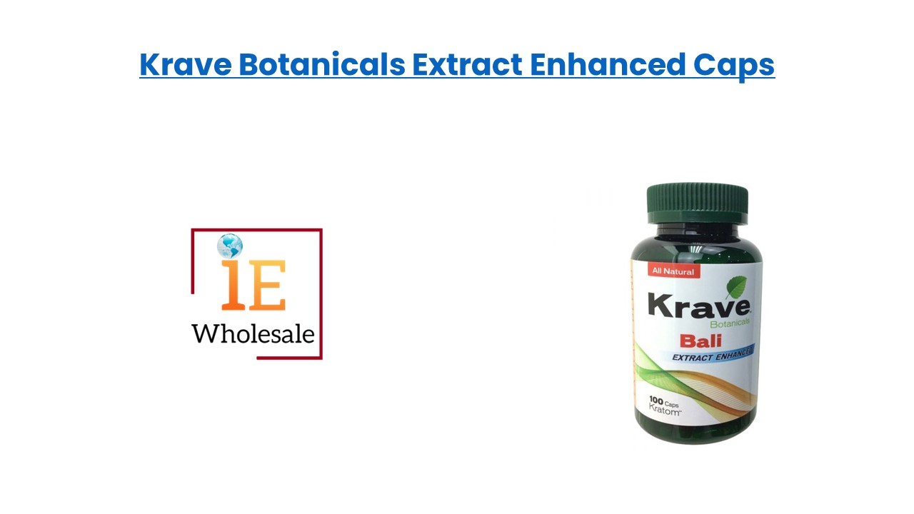 Krave Botanicals Extract Enhanced Caps | IEwholesale Vapor Supplies