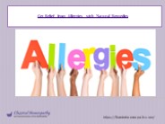 Get Relief from Allergies with Natural Remedies