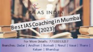 Best IAS Coaching in MumbaiBest IAS Coaching in Mumbai