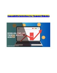Financial Services ADA Checklist