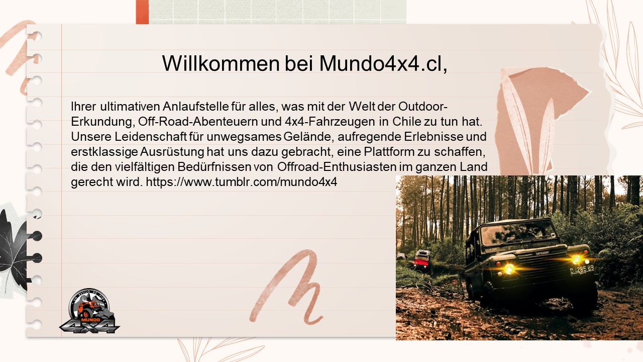 Willkommen bei Mundo 4x4.cl,