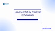 Infertility Treatment in Kukatpally