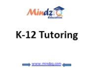 K12 tutoring