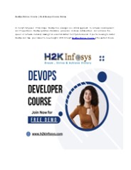 DevOps Online Course | Best Devops Course Online