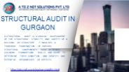 Best Structural Audit In Gurgaon