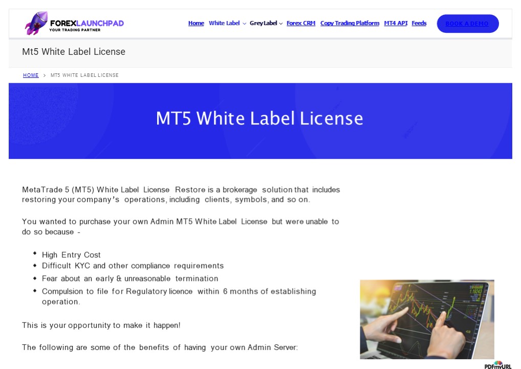 mt5 server license |mt5 server license cost