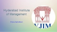 Hyderabad Institute of Management - VJIM