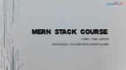 MERN Stack Coaching