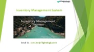Inventory Management System
