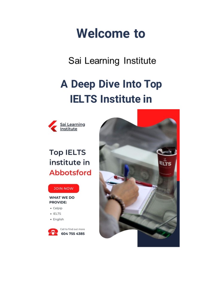 A Deep Dive Into Top IELTS Institute in Abbotsford