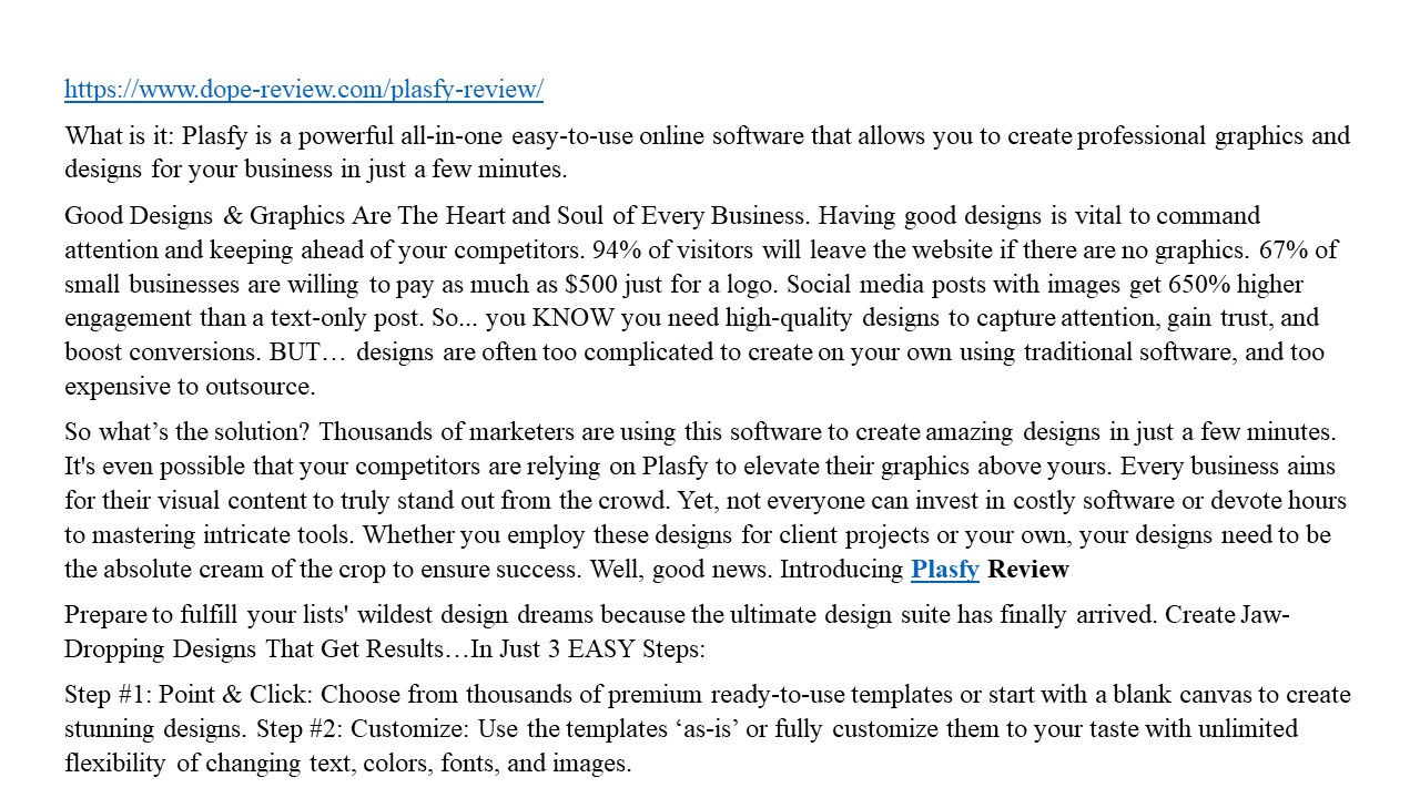 presentation player overlay