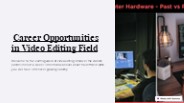 Unlocking Creativity: Video Editing Job Prospects