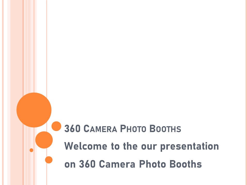 360 Camera Photo Booths