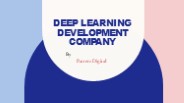 Deep Learning development company | Deep Learning development services