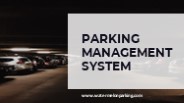 Parking Management System
