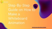 Whiteboard Animation Software