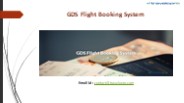 GDS Flight Booking System