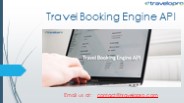Travel Booking Engine API