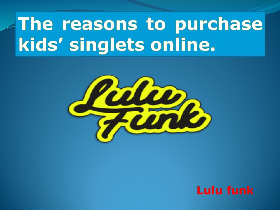 Best kids bamboo cotton singlets