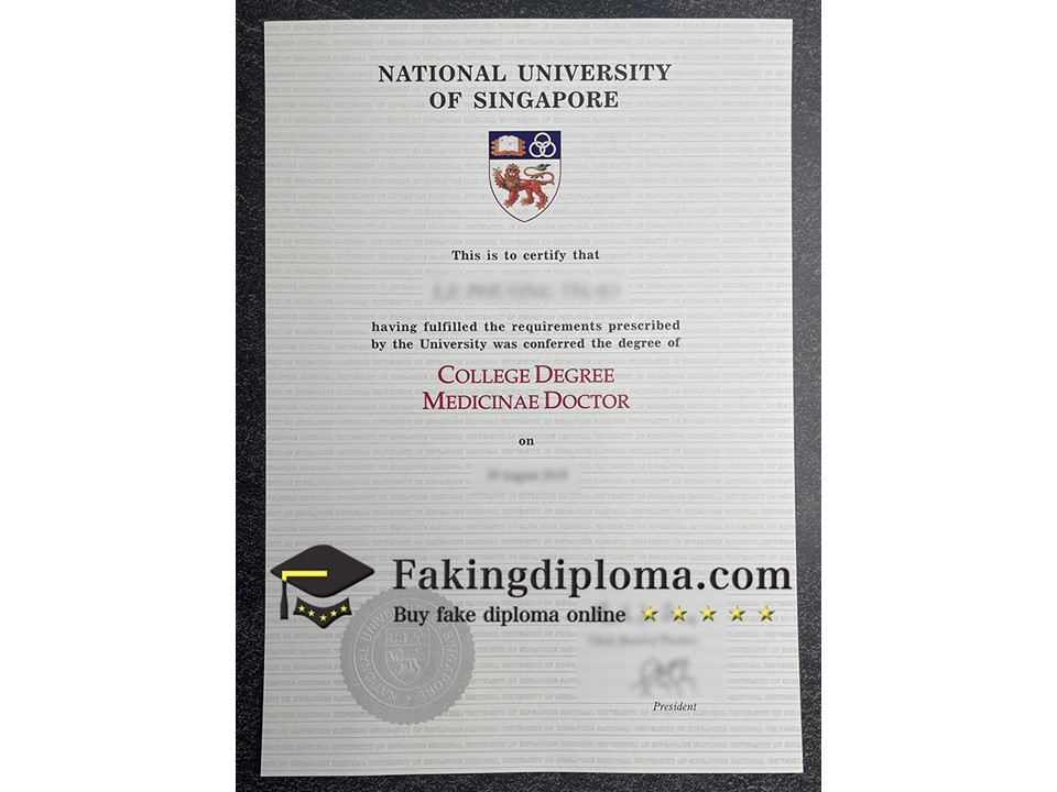 Where to buy NUS diploma? National University of Singapore degree.