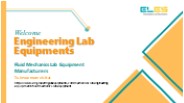Fluid Mechanics Lab Equipments Manufacturers
