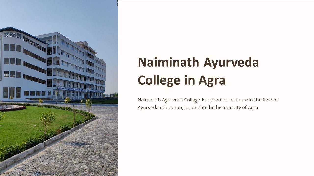 Best Ayurveda College in Agra: Naiminath Ayurveda