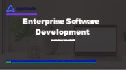 Enterprise Software Development | AppStudio