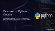 Python's Unique Features