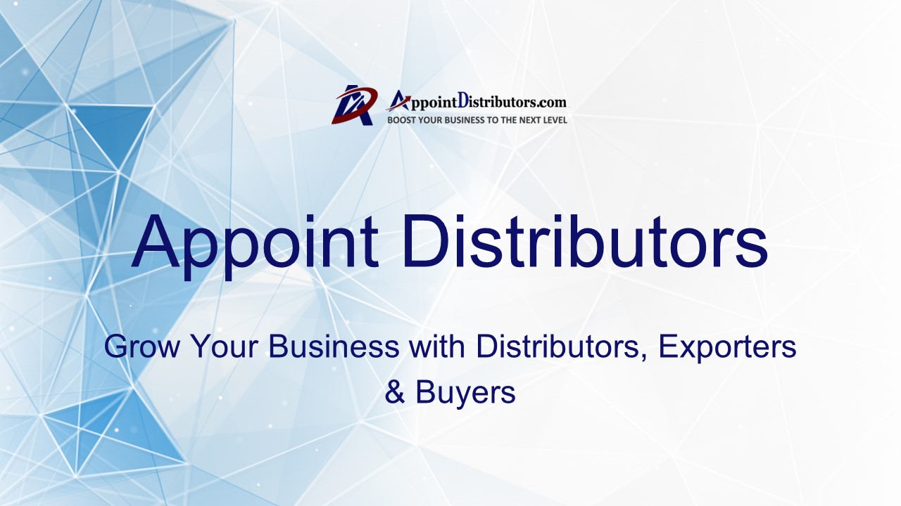 Looking for distributorship opportunity in India