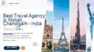 Best Travel Agency in Mohali, Chandigarh - India