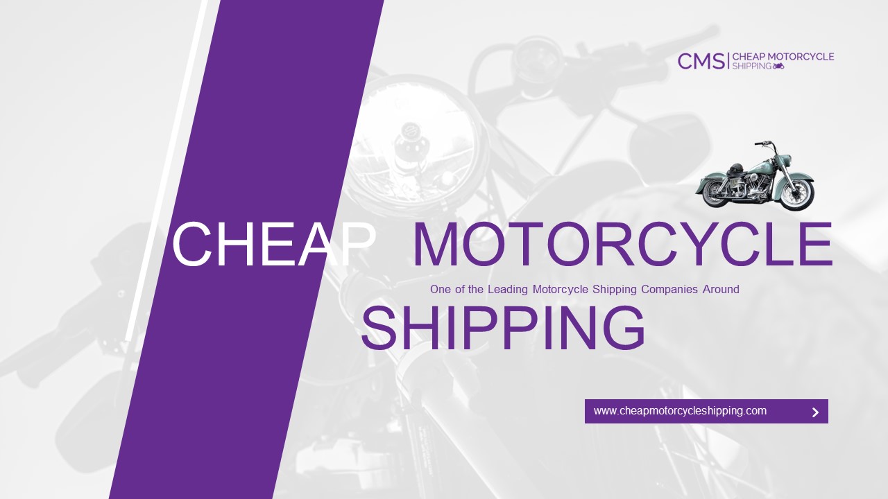 FAST, SAFE, AND RELIABLE MOTORCYCLE SHIPPING
