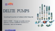 Industrial Submersible Pump