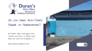 Duran's Auto Glass Repair and Replacement Service San Pablo