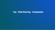 Top RideSharing Companies