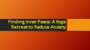 yoga retreat