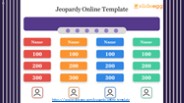 Engage and Educate with SlideEgg's Jeopardy Game Template