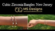 Cubic Zirconia Bangles New Jersey