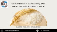BEST INDAIN  BASMATI RICE