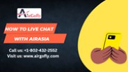How to live chat with Air Asia