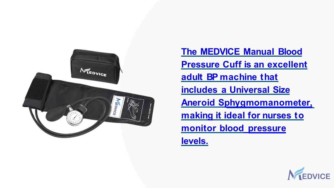 MEDVICE Manual Blood Pressure Cuff